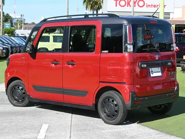 スズキ スペーシア ギア HYBRID XZ 千葉県 2019(令1)年 5.7万km フェニックスレッドパール/ガンメタリック2トーンルーフ スズキセーフティサポート/アイドリングストップ/両側パワースライドドア/前席シートヒーター/純正メモリーナビ/地デジTV/【DVD/CD再生機能　Bluetooth接続】/全方位モニター/ドライブレコーダー/革巻きステアリング/LEDヘッドライト/フォグライト/ウインカーミラー/リアコーナーセンサー/携帯リモコン