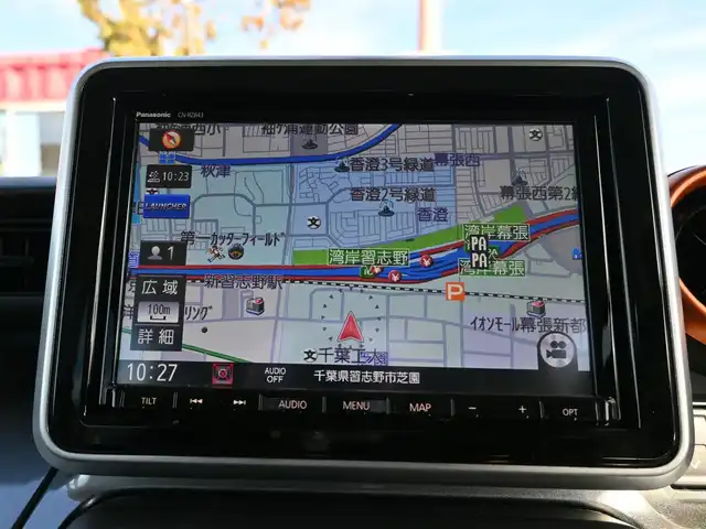 スズキ スペーシア ギア HYBRID XZ 千葉県 2019(令1)年 5.7万km フェニックスレッドパール/ガンメタリック2トーンルーフ スズキセーフティサポート/アイドリングストップ/両側パワースライドドア/前席シートヒーター/純正メモリーナビ/地デジTV/【DVD/CD再生機能　Bluetooth接続】/全方位モニター/ドライブレコーダー/革巻きステアリング/LEDヘッドライト/フォグライト/ウインカーミラー/リアコーナーセンサー/携帯リモコン