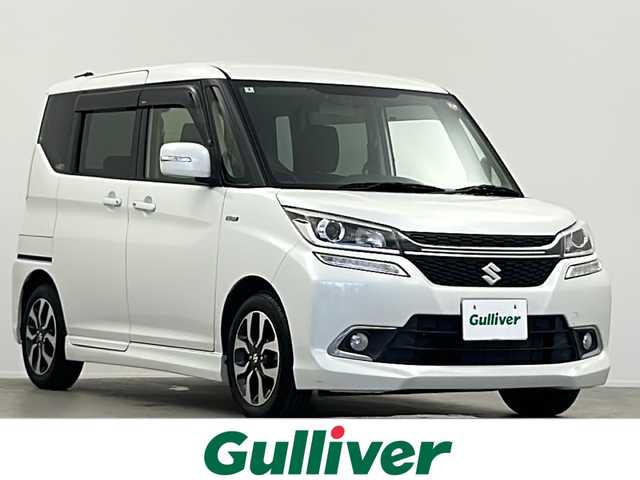 スズキ ソリオ バンディット HV MV Dカメラ ブレーキS 大阪府 2018(平30)年 4.1万km ピュアホワイトP 純正ナビ/・フルセグTV/・Bluetooth/・SDサーバー/・USB接続/両側パワースライドドア/デュアルカメラブレーキサポート/前席シートヒーター/クルーズコントロール/スマートキー/スペアキー/LEDヘッドライト/オートライト/W＋サイドエアバック/ビルトインETC