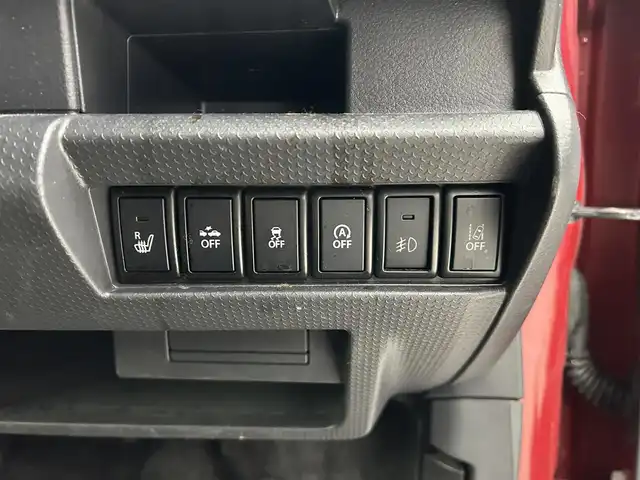 スズキ ハスラー Jスタイル Ⅱ 福井県 2017(平29)年 6.1万km フェニックスレッドパール/ホワイト2トーンルーフ CDオーディオ【AVN-138M】/CD/ワンセグTV/AM/FM/ETC/衝突軽減ブレーキ/レーンキープアシスト/シートヒーター /プッシュスタート/革巻きステアリング/ステアリングリモコン/ステアリングチルド機構/オートライト /フォグランプ/ウィンカー/電動格納式ミラー/サイドバイザー/リアワイパー/純正フロアマット