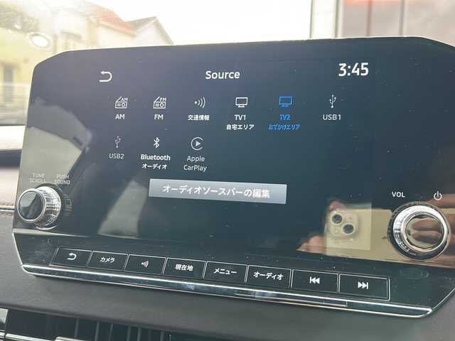三菱 アウトランダー ＰＨＥＶ P 大阪府 2023(令5)年 1.5万km ホワイトダイヤモンド １オーナー　衝突軽減　サンルーフ　BOSE　黒茶革シート　シートヒーター　パワーシート　シートメモリ　純正ナビ　全周囲カメラ　フルセグＴＶ　置くだけ充電　ＨＵＤ　ステアリングヒーター　レーダークルコン　BSM　シーケンシャルウィンカー　1500W充電　オートワイパー　パワーバックドア　ETC2.0　プッシュスタート　スマートキー　スペアキー　保証書　LEDヘッドライト　