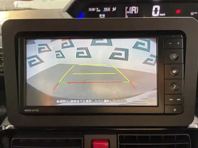 ダイハツ タント カスタム X スタイルセレクション 鹿児島県 2022(令4)年 4.1万km ブラックマイカメタリック/レーザーブルークリスタルシャイン 2トーン 純正ナビ/フルセグＴＶ/バックカメラ/衝突軽減ブレーキ/両側パワースライドドア/アイドリングストップ/純正アルミホイール/横滑り防止装置/オートライト/オートマチックハイビーム/ＬＥＤヘッドライト