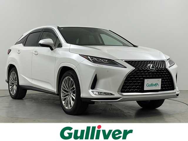 レクサス ＲＸ 300 道央・札幌 2021(令3)年 4.1万km ソニッククォーツ ・４WD　/・Lexus Safety System+/・プリクラッシュセーフティ/・レーントレーシングアシスト/・レーンチェンジアシスト/・レーダークルーズコントロール/・ブラインドスポットモニター/・純正12.3インチディスプレイナビ/・CD.Bluetooth接続.フルセグTV/・バックカメラ/・LEDヘッドライト/オートハイビーム/・レザーシート/D.N席パワーシート/・D.N席エアシート/シートヒーター/・パワーバックドア/・ビルトインETC/・ステアリングヒーター/パドルシフト/・クリアランスソナー/・スタッドレスタイヤアルミ付積込
