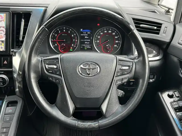 トヨタ アルファード S Cパッケージ 宮城県 2018(平30)年 7.7万km ホワイトパールクリスタルシャイン 純正ナビ/デジタルインナーミラー/フリップダウンモニター/モデリスタ（フロント）/レーダークルーズコントロール/オートハイビーム/プリクラッシュセーフティ/レーンキープアシスト/横滑り防止装置/アイドリングストップ/ブレーキホールド/シートヒーター/ハンドルヒーター　/ＥＴＣ/AM/FM/CD/DVD/SD/Bluetooth/WSR/電動リアゲート/純正AWサマータイヤR18