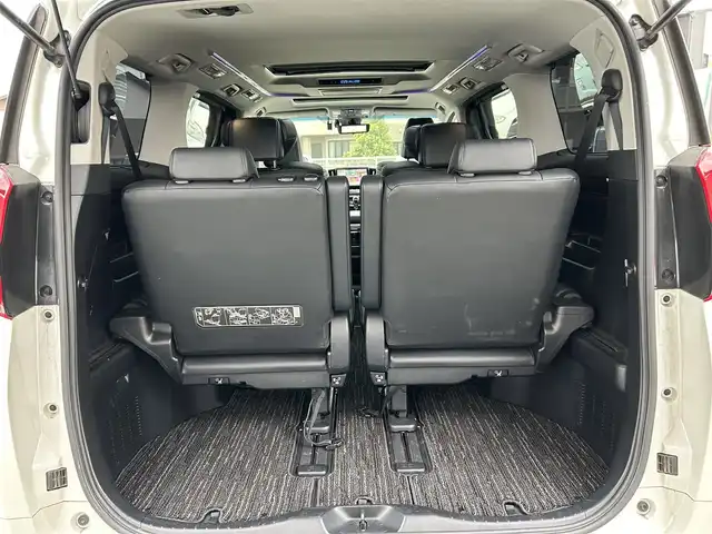トヨタ アルファード S Cパッケージ 宮城県 2018(平30)年 7.7万km ホワイトパールクリスタルシャイン 純正ナビ/デジタルインナーミラー/フリップダウンモニター/モデリスタ（フロント）/レーダークルーズコントロール/オートハイビーム/プリクラッシュセーフティ/レーンキープアシスト/横滑り防止装置/アイドリングストップ/ブレーキホールド/シートヒーター/ハンドルヒーター　/ＥＴＣ/AM/FM/CD/DVD/SD/Bluetooth/WSR/電動リアゲート/純正AWサマータイヤR18