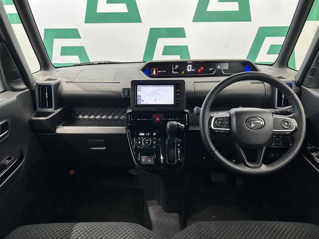 ダイハツ タント カスタム RS 鹿児島県 2022(令4)年 3.9万km プラムブラウンクリスタルマイカ 純正ナビ　/スマートアシスト/前方ドラレコ　/両側パワースライド　/ワンセグＴＶ　/Ｂｌｕｅｔｏｏｔｈ　/クルコン/前席シートヒーター　/純正アルミ　/ステリモ　/ドアバイザー/電動パーキングブレーキ　/ブレーキホールド　/スマートキー　/ビルドインＥＴＣ/カーテンエアバッグ/純正フロアマット/LEDヘッドライト