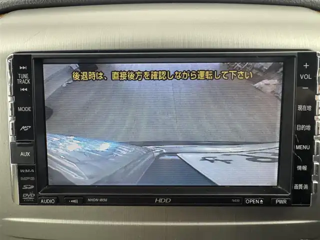トヨタ アルファード Ｇ AX Lエディション 愛知県 2007(平19)年 10.9万km ブラックマイカ 純正後席モニター/片側パワースライドドア/三列シート/純正HDDナビ/（CD/DVD/ワンセグ）/バックカメラ/ETC/ステアスイッチ/純正フロアマット/オートライト/社外シフトノブ/スペアキー/パワーウィンドウ