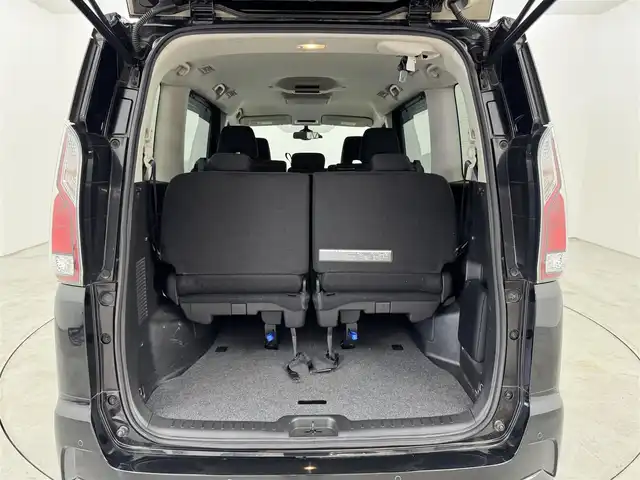 日産 セレナ ハイウェイスターVセレクションⅡ 福岡県 2019(令1)年 9万km ダイヤモンドブラック 後席モニター　/純正９インチナビ（フルセグＴＶ）　/全方位カメラ　/エマージェンシーブレーキ　/パーキングアシスト　/両側電動スライドドア　/クルーズコントロール　/ビルトインＥＴＣ　/レーンキープ　/コーナーセンサー/ドラレコ　/LED