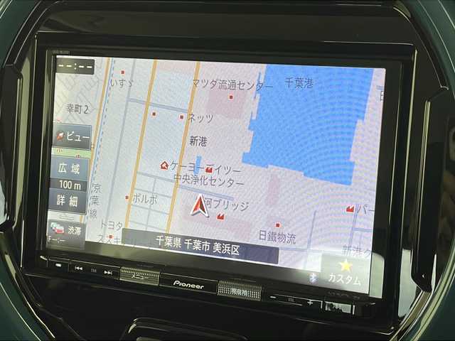 スズキ ハスラー HYBRID X 千葉県 2020(令2)年 4.3万km デニムブルー ガンメタリック 2トーン 社外ナビ/フルセグ Bluetooth CD DVD/衝突被害軽減ブレーキ/レーンキープアシスト/コーナーセンサー/シートヒーター/バックカメラ/純正フロアマット/盗難防止装置/ドライブレコーダー/スマートキー/純正１５インチアルミホイール/横滑り防止装置/ドアバイザー/フォグランプ/ウィンカーミラー/ステアリングスイッチ