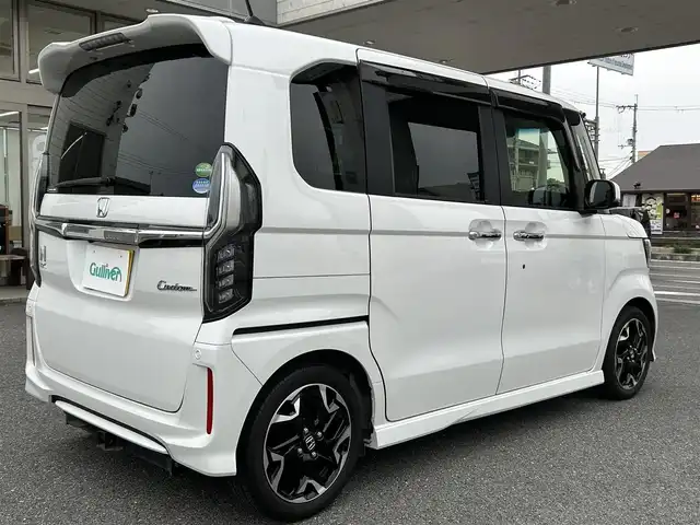 ホンダ Ｎ ＢＯＸ カスタム G L ターボ ホンダセンシング 奈良県 2020(令2)年 1.7万km プラチナホワイトパール ワンオーナー　/社外ナビ　/フルセグＴＶ　/ハーフレザーシート　/クルーズコントロール　/パドルシフト　/両側パワースライドドア　/ヒッチメンバー　/純正１５インチＡＷ　/ドライブレコーダー　/ＥＴＣ