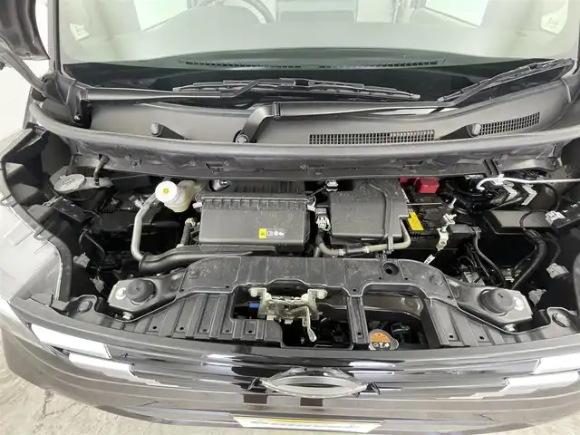 日産 ルークス X 大分県 2024(令6)年 0.4万km アッシュブラウンM エマージェンシーブレーキ/車線逸脱警報/車線逸脱防止支援/オートハイビーム/前後クリアランスソナー/純正ナビ/（フルセグ/Bluetooth/AM/FM)/アラウンドビューモニター/前後ドライブレコーダー/両側パワースライドドア/スリムサーキュレーター/プッシュスタート/アイドリングストップ/スマートキー/スペアキー/プッシュスタート/保証書・取扱説明書