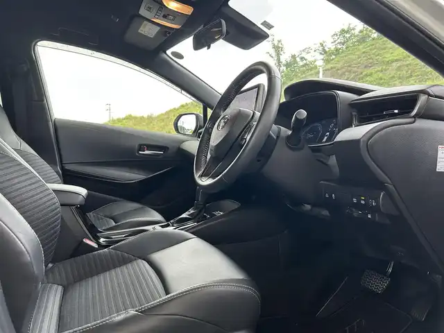 トヨタ カローラツーリング ハイブリッド ダブルバイビー 福島県 2023(令5)年 5.1万km プラチナホワイトパールマイカ 登録時走行距離：50/311km/ワンオーナー/純正SDナビ/（フルセグTV/BT接続/AM/FM）/ETC2.0/クルーズコントロール/モデリスタ（フルエアロ）/純正AW/電動Pブレーキ/ブレーキホールド/ハーフレザーシート/革巻きハンドル/オートライト/オートハイビーム/電格ミラー/ウィンカーミラー/純正フロアマット/横滑り防止装置/社外AWスタッドレスタイヤ×４/スペアキー/ドアバイザー/保証書/取扱説明書