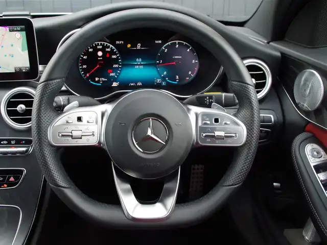 メルセデス・ベンツ Ｃ２２０ｄ ローレウスED スポーツプラスPKG 埼玉県 2020(令2)年 4.9万km シルバー 1オーナー /特別仕様車 /レッドレザーシート /アダプティブクルーズコントロール/レーダーセーフティパッケージ/Burmesterサウンド /ヘッドアップディスプレイ /CarPlay /ブラインドスポットモニター /パークセンサー/全周囲カメラ /純正ナビ /ETC /フルセグTV /ワイヤレス充電 /パフュームアトマイザー/シートヒーター/ベンチレーション/エアサス