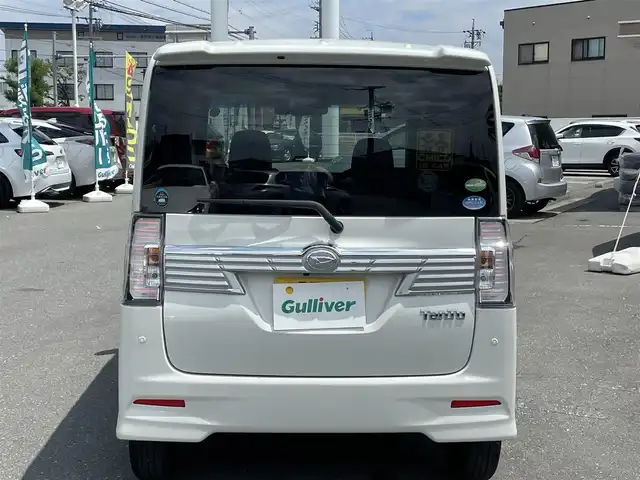 ダイハツ タント カスタム X トップED SAⅡ 長野県 2016(平28)年 6.2万km パールホワイトⅢ ワンオーナー/４WD/社外ナビ/・Bluetooth/CD/DVD/TV/バックカメラ/ETC/ドライブレコーダー前後/純正フロアマット/片側パワースライドドア/ハーフレザーシート/純正14インチAW/コーナーセンサー後方/LEDオートライト/ドアバイザー/スマートキー/電格ミラー/取り扱い説明書/保証書