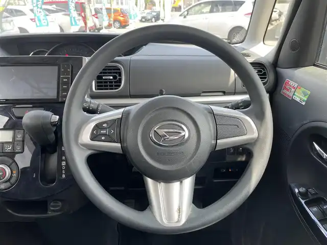 ダイハツ タント カスタム X トップED SAⅡ 長野県 2016(平28)年 6.2万km パールホワイトⅢ ワンオーナー/４WD/社外ナビ/・Bluetooth/CD/DVD/TV/バックカメラ/ETC/ドライブレコーダー前後/純正フロアマット/片側パワースライドドア/ハーフレザーシート/純正14インチAW/コーナーセンサー後方/LEDオートライト/ドアバイザー/スマートキー/電格ミラー/取り扱い説明書/保証書