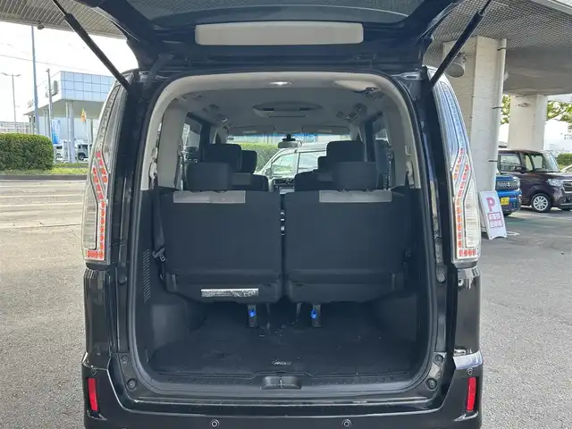 日産 セレナ ライダー Bライン Aセーフティ 宮城県 2014(平26)年 9.5万km ダイヤモンドブラック 登録時走行距離９４７９６km/・純正ナビ/・フルセグテレビ/・衝突軽減ブレーキ/・アラウンドビューモニター/・フリップダウンモニター/・両側パワースライドドア/・コーナーセンサー/・クルーズコントロール/・Bluetooth/・プッシュスタート/・スマートキー/・純正アルミホイール/・純正フロアマット/・ドアバイザー/・後席サンシェイド