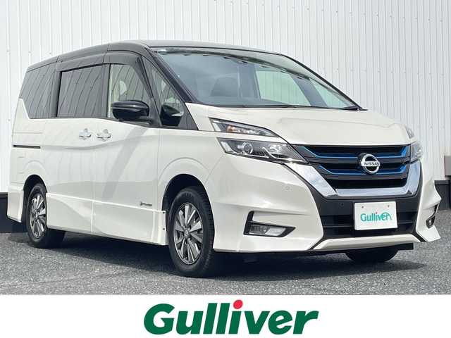 日産 セレナ e－パワー ハイウェイスター V 千葉県 2019(平31)年 3.9万km ブリリアントホワイトパール 2トーン 純正9インチナビ/(フルセグTV/BT/CD/DVD/FM/AM)/全周囲カメラ/ナビ連動ドライブレコーダー/デジタルインナーミラー/プロパイロット/純正フリップダウンモニター/両側パワースライドドア/ハンズフリーオートスライドドア/横滑り防止装置/ビルトインETC/アイドリングストップ/LEDヘッドライト/フォグランプ/オートライト/ウィンカーミラー/電動格納ミラー/純正16インチAW/シートヒーター/シートリフター/ステアリングヒーター/プッシュスタート/スマートキー/フロアマット/取扱説明書