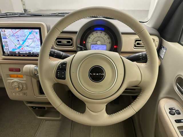 スズキ ラパン X 兵庫県 2020(令2)年 2.9万km フレンチミントパールメタリック ・純正SDナビ/・ＥＴＣ/・アラウンドビューモニター/・シートヒーター/・衝突軽減ブレーキ/・レーンディパーチャーアラート/・ＬＥＤヘッドライト/・オートライト/・純正１４インチアルミホイール/・純正フロアマット/・純正ドアバイザー/・クリアランスソナー