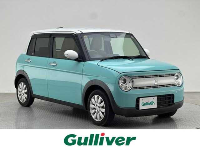 スズキ ラパン X 兵庫県 2020(令2)年 2.9万km フレンチミントパールメタリック ・純正SDナビ/・ＥＴＣ/・アラウンドビューモニター/・シートヒーター/・衝突軽減ブレーキ/・レーンディパーチャーアラート/・ＬＥＤヘッドライト/・オートライト/・純正１４インチアルミホイール/・純正フロアマット/・純正ドアバイザー/・クリアランスソナー