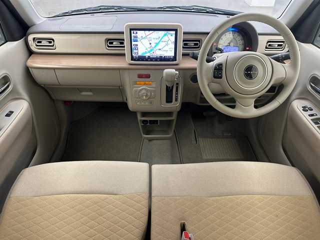 スズキ ラパン X 兵庫県 2020(令2)年 2.9万km フレンチミントパールメタリック ・純正SDナビ/・ＥＴＣ/・アラウンドビューモニター/・シートヒーター/・衝突軽減ブレーキ/・レーンディパーチャーアラート/・ＬＥＤヘッドライト/・オートライト/・純正１４インチアルミホイール/・純正フロアマット/・純正ドアバイザー/・クリアランスソナー