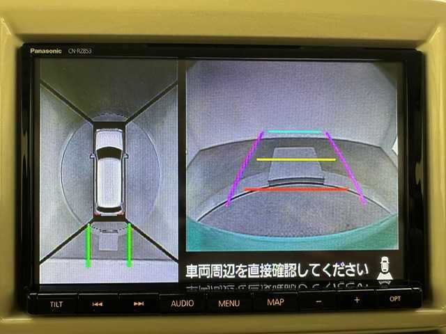 スズキ ラパン X 兵庫県 2020(令2)年 2.9万km フレンチミントパールメタリック ・純正SDナビ/・ＥＴＣ/・アラウンドビューモニター/・シートヒーター/・衝突軽減ブレーキ/・レーンディパーチャーアラート/・ＬＥＤヘッドライト/・オートライト/・純正１４インチアルミホイール/・純正フロアマット/・純正ドアバイザー/・クリアランスソナー