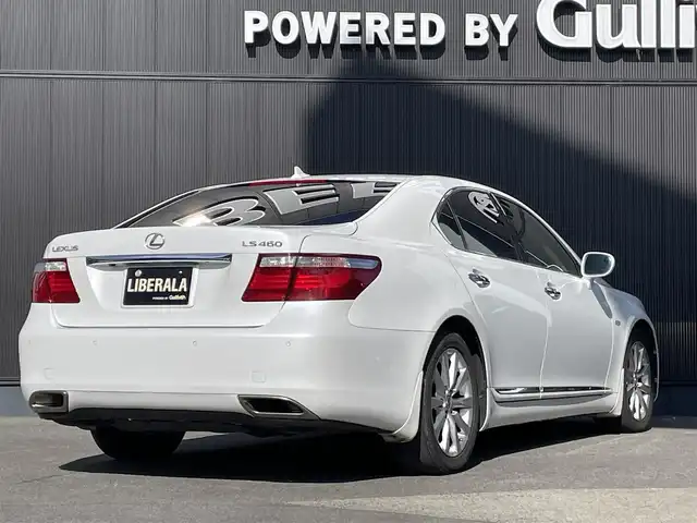 レクサス ＬＳ 460 バージョンS Iパッケージ 長野県 2006(平18)年 9.2万km ホワイトパールクリスタルシャイン LEXUSプレミアムサウンドシステム/　イージークローザー/　バックカメラ/　ETC/　エンジンスターター/　メモリ付きパワーシート/　シートヒーター/シートクーラー/　純正HDDナビ（FM/AM/CD/DVD/MD）/　クルコン/　オートライト/　オートホールド/　プッシュスタート/　ステアリングスイッチ/　パワーバックドア/　防眩ミラー