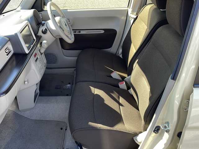 スズキ ラパン F リミテッド 島根県 2016(平28)年 5.7万km シフォンアイボリーM 純正8インチナビ（CN-RZ83）/フルセグTV/Bluetooth接続/全方位カメラ/ドライブレコーダー/ETC/シートヒーター/プッシュスタート/スマートキー/スペアキー/ステアリングスイッチ