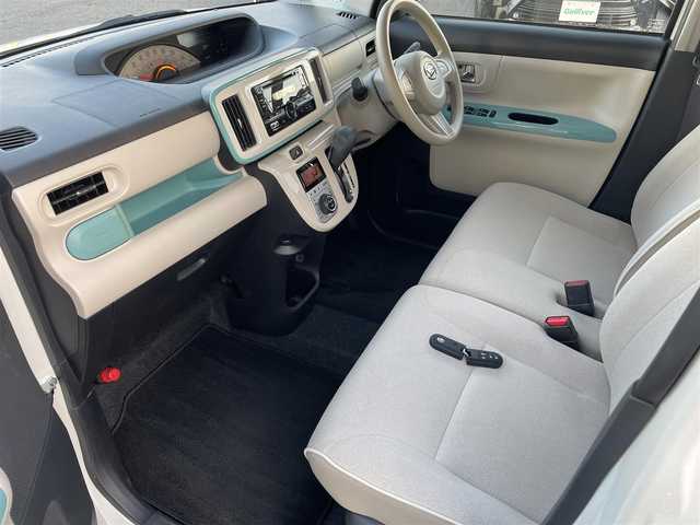 ダイハツ ムーヴ キャンバス X LTD メイクアッフ SA Ⅱ 鳥取県 2017(平29)年 5.7万km パールホワイトⅢ/ファインミントメタリック 2トーン スマートアシスト2/CDオーディオ/USB/AUX/スマートキー/プッシュスタート/両側電動スライドドア/ベンチシート/アームレスト/分割可倒リアシート/リアシートアンダーボックス/ABS/誤発信抑制機能/セキュリティアラーム/オートライト/LEDフォグランプ/W&サイドエアバック