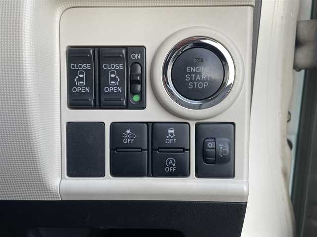 ダイハツ ムーヴ キャンバス X LTD メイクアッフ SA Ⅱ 鳥取県 2017(平29)年 5.7万km パールホワイトⅢ/ファインミントメタリック 2トーン スマートアシスト2/CDオーディオ/USB/AUX/スマートキー/プッシュスタート/両側電動スライドドア/ベンチシート/アームレスト/分割可倒リアシート/リアシートアンダーボックス/ABS/誤発信抑制機能/セキュリティアラーム/オートライト/LEDフォグランプ/W&サイドエアバック