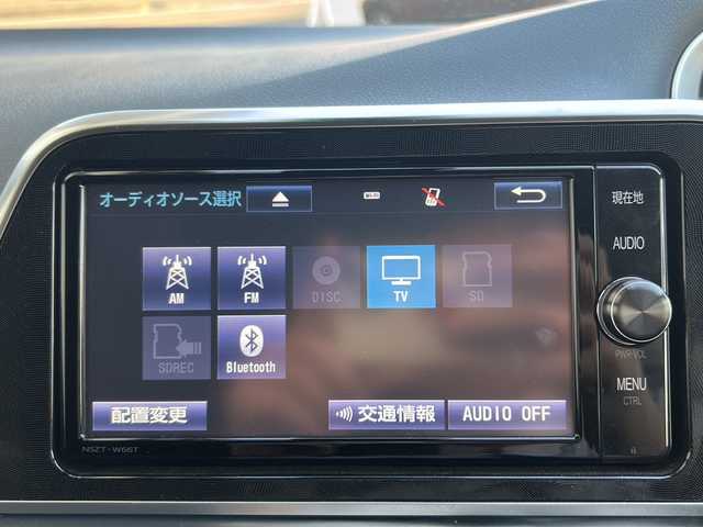 トヨタ シエンタ ハイブリッド G 神奈川県 2017(平29)年 3.4万km ホワイトパールクリスタルシャイン ワンオーナー/純正ナビ（CD/DVD/AM/FM/SD/BT/フルセグTV)/バックカメラ/前方ドライブレコーダー/ETC2.0/モデリスタエアロ/両側パワースライドドア/横滑り防止装置/レーンキープアシスト/プリクラッシュ/ABS/エンジンスタートボタン/オートライト/純正マット/スペアキー×１/保証書/取扱説明書