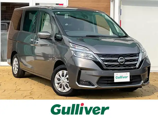 日産 セレナ X V 宮崎県 2022(令4)年 7.1万km ダークメタルグレー 寒冷地仕様/社外ナビ/アラウンドビューモニター　/Ｂｌｕｅｔｏｏｔｈ　/両側パワースライドドア　/オートライト　/ＥＴＣ　/スマートキー