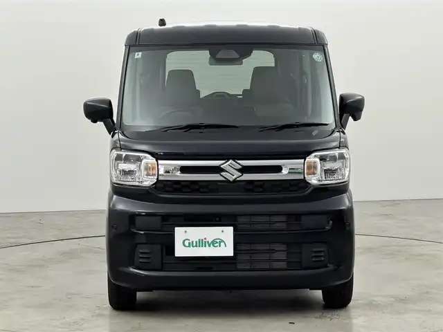 スズキ スペーシア HYBRID X 福岡県 2024(令6)年 0.5万km ブルーイッシュブラックパール3 純正ナビ／フルセグＴＶ／ＢＴ　/全方位カメラ　/両側パワースライドドア　/レーダークルーズコントロール　/衝突被害軽減システム　/レーンキープ　/コーナーセンサー　/横滑り防止装置　/アイドリングストップ/シートヒーター　/オートライト