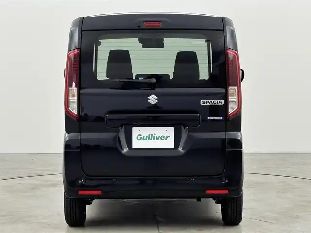 スズキ スペーシア HYBRID X 福岡県 2024(令6)年 0.5万km ブルーイッシュブラックパール3 純正ナビ／フルセグＴＶ／ＢＴ　/全方位カメラ　/両側パワースライドドア　/レーダークルーズコントロール　/衝突被害軽減システム　/レーンキープ　/コーナーセンサー　/横滑り防止装置　/アイドリングストップ/シートヒーター　/オートライト