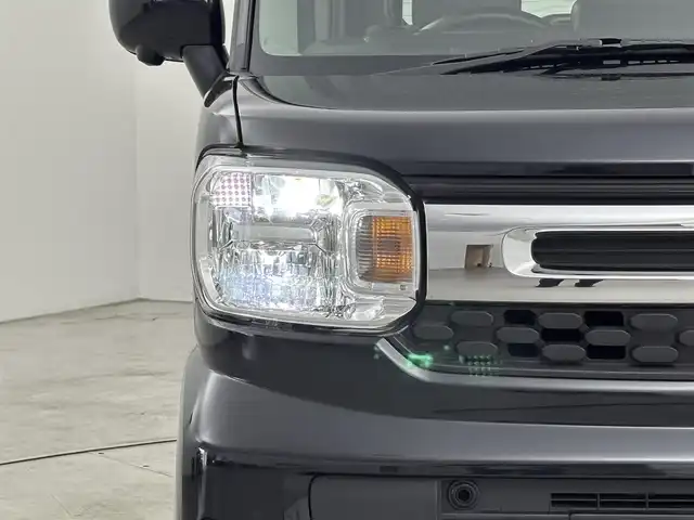 スズキ スペーシア HYBRID X 福岡県 2024(令6)年 0.5万km ブルーイッシュブラックパール3 純正ナビ／フルセグＴＶ／ＢＴ　/全方位カメラ　/両側パワースライドドア　/レーダークルーズコントロール　/衝突被害軽減システム　/レーンキープ　/コーナーセンサー　/横滑り防止装置　/アイドリングストップ/シートヒーター　/オートライト