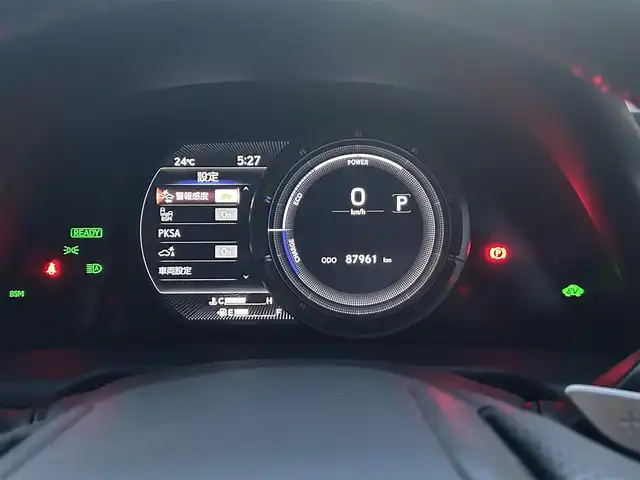 レクサス ＥＳ 300h Fスポーツ 岡山県 2019(平31)年 8.8万km グラファイトブラックガラスフレーク 登録時走行距離87961km/サンルーフ/純正12.3インチナビ/（AM.FM.BT.MiraCast）/バックカメラ/レクサスセーフティシステム/・オートマチックハイビーム/・プリクラッシュセーフティ/・レーンディパーチャアラート/・レーダークルーズコントロール/前席シートヒーター/ベンチレーション/前席パワーシート/ステアリングヒーター/ブラインドスポットモニター/ドライブレコーダー/ビルトインETC2.0/電動リアサンシェード/赤革シート/電子パーキングシステム