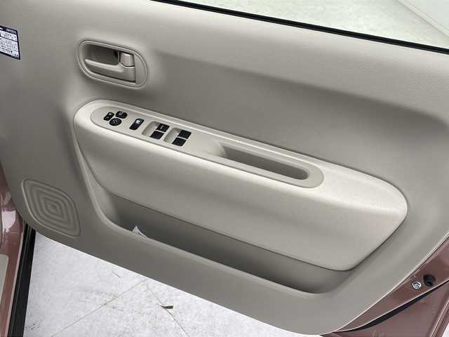 スズキ ラパン ＬＣ L 沖縄県 2023(令5)年 0.7万km テラコッタピンクメタリック 純正ディスプレイオーディオ/　（Bluetooth/USB/AM/FM）/バックカメラ/衝突被害軽減システム/コーナーセンサー/アイドリングストップ/ハーフレザーシート/シートヒーター/純正フロアマット/スマートキー/プッシュスタート/LEDヘッドライト/オートライト