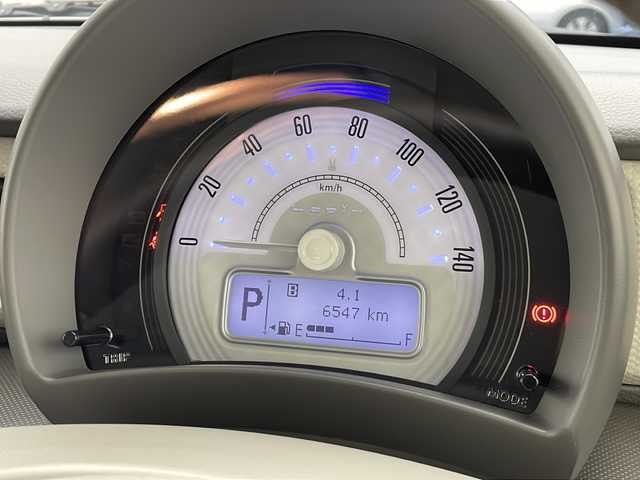 スズキ ラパン ＬＣ L 沖縄県 2023(令5)年 0.7万km テラコッタピンクメタリック 純正ディスプレイオーディオ/　（Bluetooth/USB/AM/FM）/バックカメラ/衝突被害軽減システム/コーナーセンサー/アイドリングストップ/ハーフレザーシート/シートヒーター/純正フロアマット/スマートキー/プッシュスタート/LEDヘッドライト/オートライト