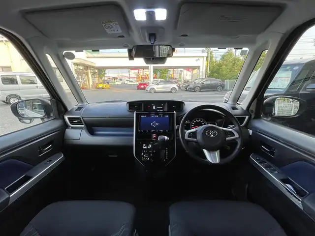 トヨタ ルーミー カスタムG 埼玉県 2019(令1)年 6.4万km パールホワイトⅢ 1オーナー/純正9インチナビ/フルセグ・CD・DVD・BT/Bカメラ/PCS/TRC/アイドリングストップ/クルコン(追従なし)/コーナーセンサー/シートヒーター(D/N席)/ETC/LEDヘッドライト/オートライト/オートハイビーム/フォグランプ/両側パワースライドドア/純正前ドラレコ/社外AW(165/65/R14・スタッドレス付き)/スマートキー2本/保証書/取扱説明書