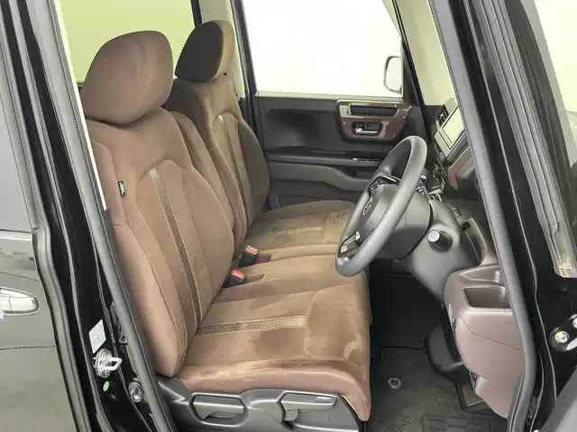 ホンダ Ｎ ＢＯＸ G･L ホンダセンシング カッパーブラウンスタイル 新潟県 2019(平31)年 3万km 黒Ⅱ 純正SDナビ　BT/CD/DVD/USB/ツートンカラー　/スペアキー1本　/保証書　/取扱説明書　/記録簿　/レーダークルーズコントロール　/両側パワースライドア　/コーナーセンサー　/バックカメラ/サイドアンダーミラー/サイドビューサポートミラー/前方ドライブレコーダー　/ETC　/純正フロアマット/充電ポート×２