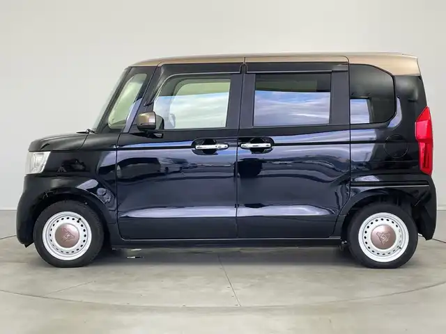 ホンダ Ｎ ＢＯＸ G･L ホンダセンシング カッパーブラウンスタイル 新潟県 2019(平31)年 3万km 黒Ⅱ 純正SDナビ　BT/CD/DVD/USB/ツートンカラー　/スペアキー1本　/保証書　/取扱説明書　/記録簿　/レーダークルーズコントロール　/両側パワースライドア　/コーナーセンサー　/バックカメラ/サイドアンダーミラー/サイドビューサポートミラー/前方ドライブレコーダー　/ETC　/純正フロアマット/充電ポート×２