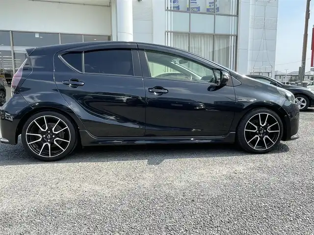 トヨタ アクア G G’s 宮崎県 2014(平26)年 12.7万km ブラックマイカ /ナビ（DKX-A800）//TV/Bluetooth//バックカメラ//ETC//純正フロアマット//純正アルミホイール//オートライト