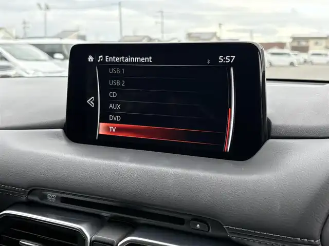 マツダ ＣＸ－５ XD Lパッケージ 大分県 2020(令2)年 2万km ソウルレッドクリスタルM ・ナビ(CD/DVD/BT/SD/AUX/USB)/・全方位カメラ/・ソウルレッド/・BOSE/・ヘッドアップディスプレイ/・全方位カメラ/・全席シートヒーター/・スマートシティブレーキサポート/・ブラインドスポットモニター/・コーナーセンサー/・レーダークルーズコントロール/・ドライブレコーダー/・ETC/・ブレーキホールド/・パドルシフト/・オートハイビーム/・電動リアゲート/・ステアリングヒーター