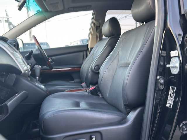 トヨタ ハリアー 240G プレミアム Lパッケージ 徳島県 2010(平22)年 11万km ブラック 純正HDDナビ/（DISC/MD）/サンルーフ/バックカメラ/純正18AW/前席パワーシート/ハーフレザーシート/前席シートヒーター/ステアリングリモコン/純正ドアバイザー/社外フロアマット/ETC/リモコンキー/キセノンヘッドライト