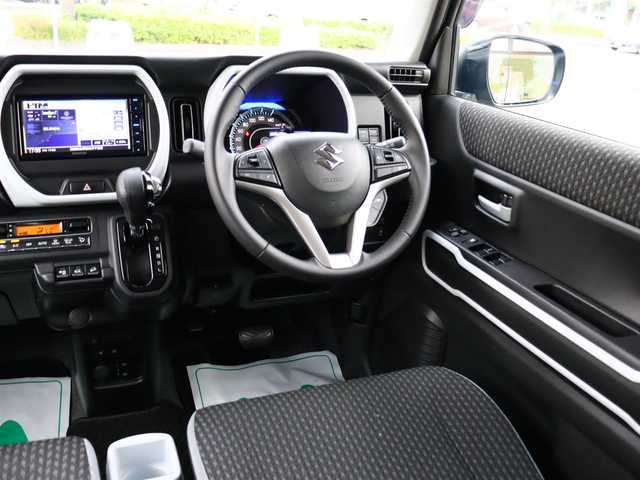 スズキ ハスラー HYBRID X 富山県 2022(令4)年 2.9万km ブルーイッシュブラックパール3  スズキセーフティサポート/ 4  W  D/ 社 外 S D ナ ビ （MDV-D709BTW）/　 CD/DVD/BT/USB/HDMI/AM/PM/ フ ル セ グ T V/ レーダークルーズコントロール/ ヒルディセントコントロール/ ス ノ ー モ ー ド/ グリップコントロール/ レ ー ン ア シ ス ト/ アイドリングストップ/ 横 滑 り 防 止/ L E D ヘッドライト/ L E D フォグランプ/ 電 動 格 納 ミ ラ ー / リアコーナーセンサー/ 運転席・助手席シートヒーター/ U S B ポ ー ト/ 社外フロアマット/ 純正１５インチアルミホイール/ イ ン テ リ キ ー/ 取 扱 説 明 書