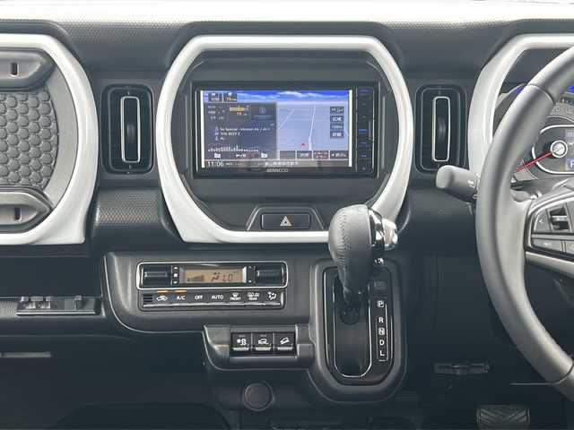 スズキ ハスラー HYBRID X 富山県 2022(令4)年 2.9万km ブルーイッシュブラックパール3  4  W  D/ 社 外 S D ナ ビ （MDV-D709BTW）/　 CD/DVD/BT/USB/HDMI/AM/PM/ フ ル セ グ T V/ 純正１５インチアルミホイール/ スズキセーフティサポート/ レーダークルーズコントロール/ ヒルディセントコントロール/ ス ノ ー モ ー ド/ グリップコントロール/ レ ー ン ア シ ス ト/ アイドリングストップ/ 横 滑 り 防 止/ L E D ヘッドライト/ L E D フォグランプ/ 電 動 格 納 ミ ラ ー / リアコーナーセンサー/ 運転席・助手席シートヒーター/ U S B ポ ー ト/ 社外フロアマット/ イ ン テ リ キ ー/ 取 扱 説 明 書