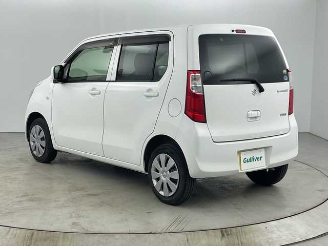 スズキ ワゴンＲ FX 愛知県 2013(平25)年 3.4万km スペリアホワイト 純正オーディオ/(CD AUX FM AM)/衝突軽減ブレーキ/アイドリングストップ/純正フロアマット/電動格納ドアミラー/ドアバイザー/横滑り防止装置/ヘッドライトレベライザー/ISO FIX/ABS/盗難防止装置/Wエアバック