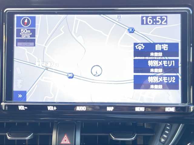 トヨタ Ｃ－ＨＲ G－T モード ネロ 栃木県 2019(平31)年 1.9万km ブラックマイカ ワンオーナー/特別仕様車「Ｇ－Ｔ　モード・ネロ」/モデリスタフロントスポイラー/純正ナビ/Bluetooth/CD/DVD/TV/SD/ビルトインETC/バックカメラ/衝突被害軽減ブレーキ/トラクションコントロール/ブラインドスポットモニター/衝突安全ボディー/UVカットガラス/追従型クルーズコントロール/本革巻きステアリング/フルオートエアコン/ドアバイザー/プッシュスタート/LEDヘッドライト/保証書/記録簿