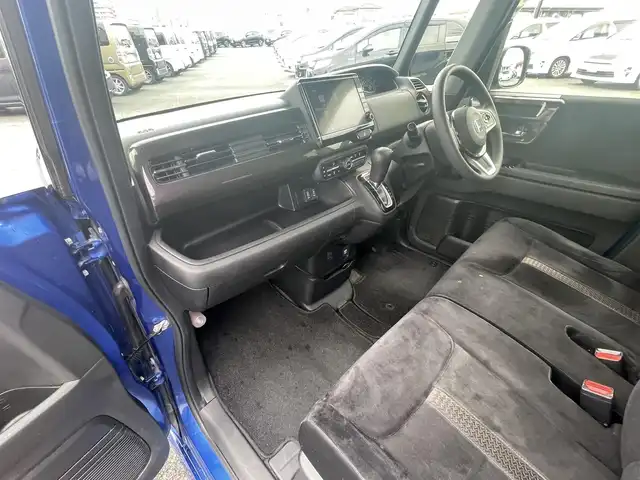 ホンダ Ｎ ＢＯＸ カスタム G L ホンダセンシング 熊本県 2018(平30)年 7.2万km ブリリアントスポーティブルーメタリック2トーン (株)IDOMが運営する【じしゃロン熊本店】の自社ローン専用車両になりますこちらは現金またはオートローンご利用時の価格です。自社ローンご希望の方は別途その旨お申付け下さい/純正ナビ　/バックカメラ　/片側パワースライドドア　/クルーズコントローラー　/ビルトインETC　/ホンダセンシング　/レーンキープアシスト　/W+サイドエアバッグ　/カーテンエアバッグ　/プッシュスタート