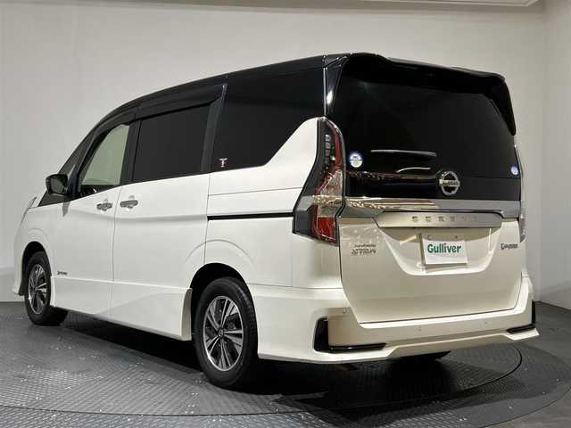日産 セレナ e－パワー ハイウェイスター V 愛媛県 2021(令3)年 3.2万km ブリリアントホワイトパール 2トーン ワンオーナー/純正10インチナビ/(Bluetooth/フルセグ)/プロパイロット/フリップダウンモニター/インテリジェンスルームミラー/アラウンドビューモニター/カプロンシート/両側電動スライドドア/ドライブレコーダー/衝突被害軽減ブレーキ/コーナーセンサー/レーンキープアシスト/ETC/サイドサンシェード/オートホールド/ステアリングスイッチ/オートライト/フォグランプ/スペアキー/保証書