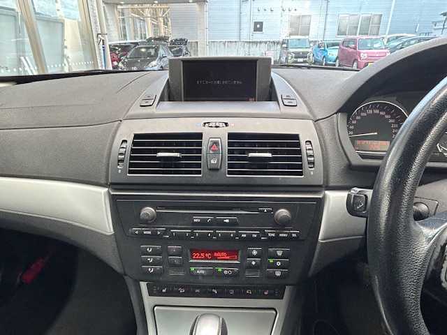 ＢＭＷ Ｘ３ 3．0si 宮城県 2007(平19)年 18.2万km サファイアブラックP ４WD/ワンオーナー/純正ナビ（AM/FM/TV）/サンルーフ/レザーシート/前席シートヒーター/ダウンヒルアシストコントロール/コーナーセンサー/オートライト/ドラレコ/サマータイヤ純正AW（２３５/５０R18）/スタッドレスタイヤ積込社外AW（２３５/５５R17）/保証書/記録簿/取扱説明書